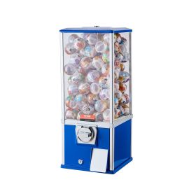 VEVOR Gumball Machine for Kids, 25" Height Home Vending Machine, PS Bouncy Balls Dispenser, Hold 230 Capsule Toys